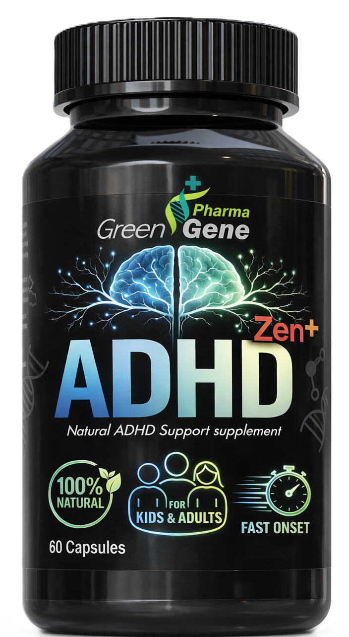 ADHD Zen+ Ultimate ADHD Support for Kids and Adults (60 Capsules)