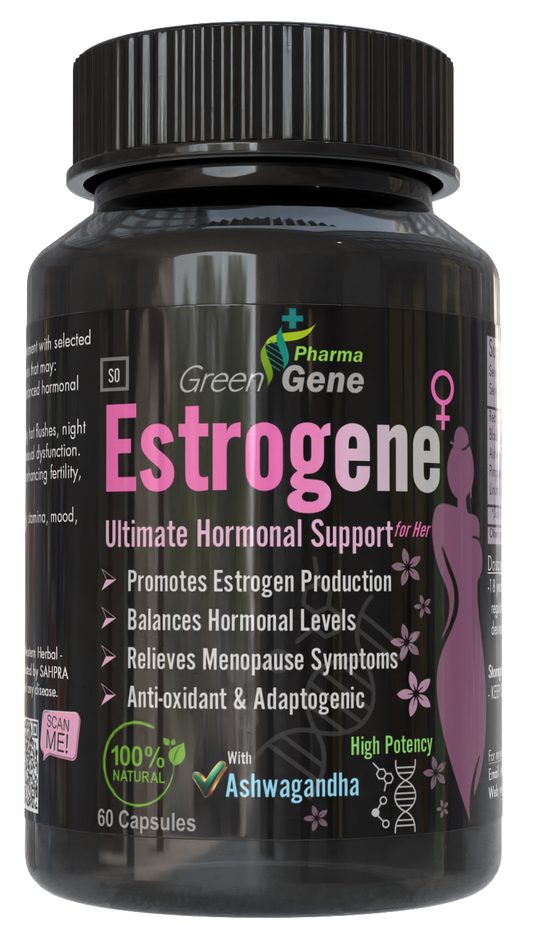 Estrogene – Ultimate Hormonal Support for Women (60 Capsules - One Month Supply)