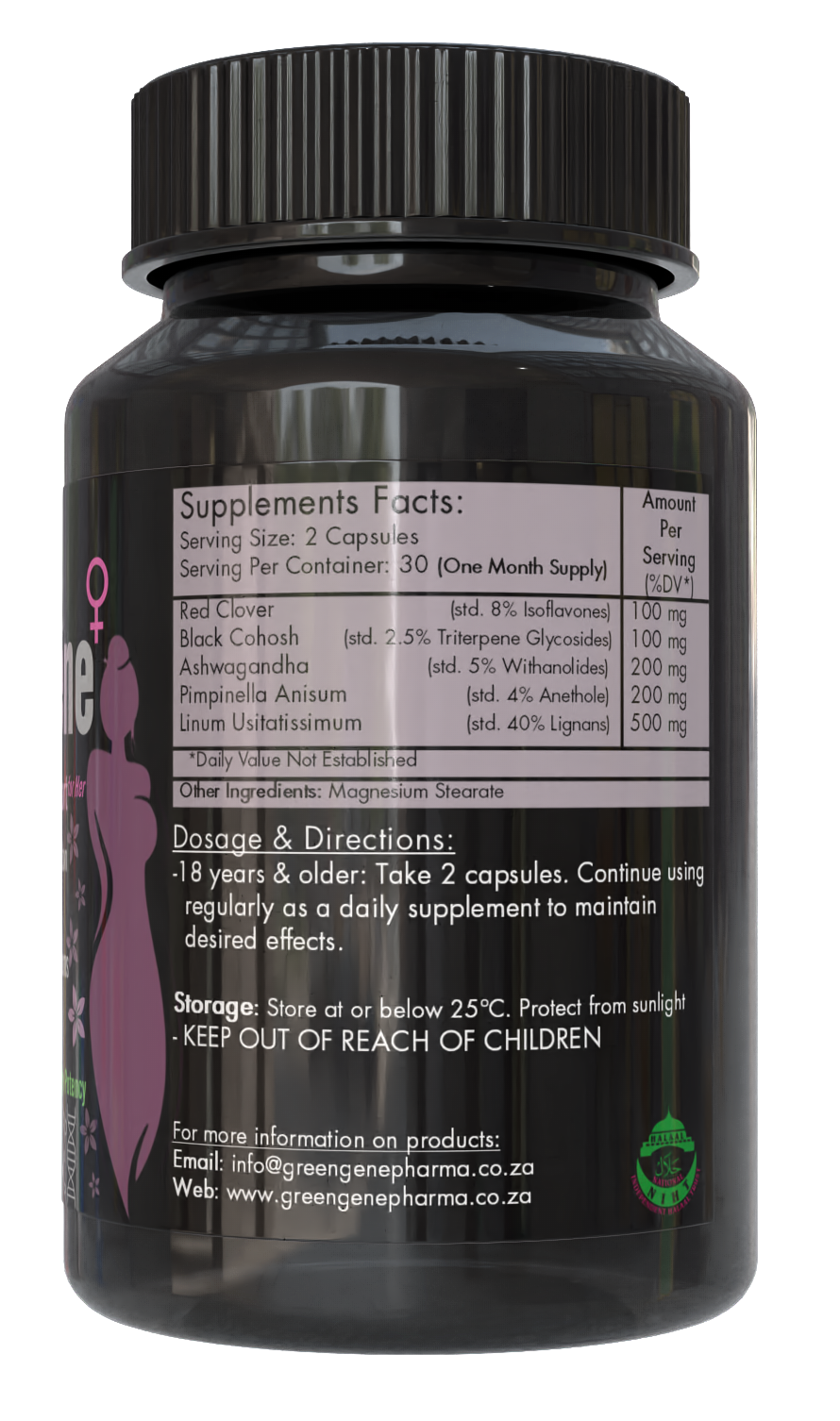 Estrogene – Ultimate Hormonal Support for Women (60 Capsules - One Month Supply)