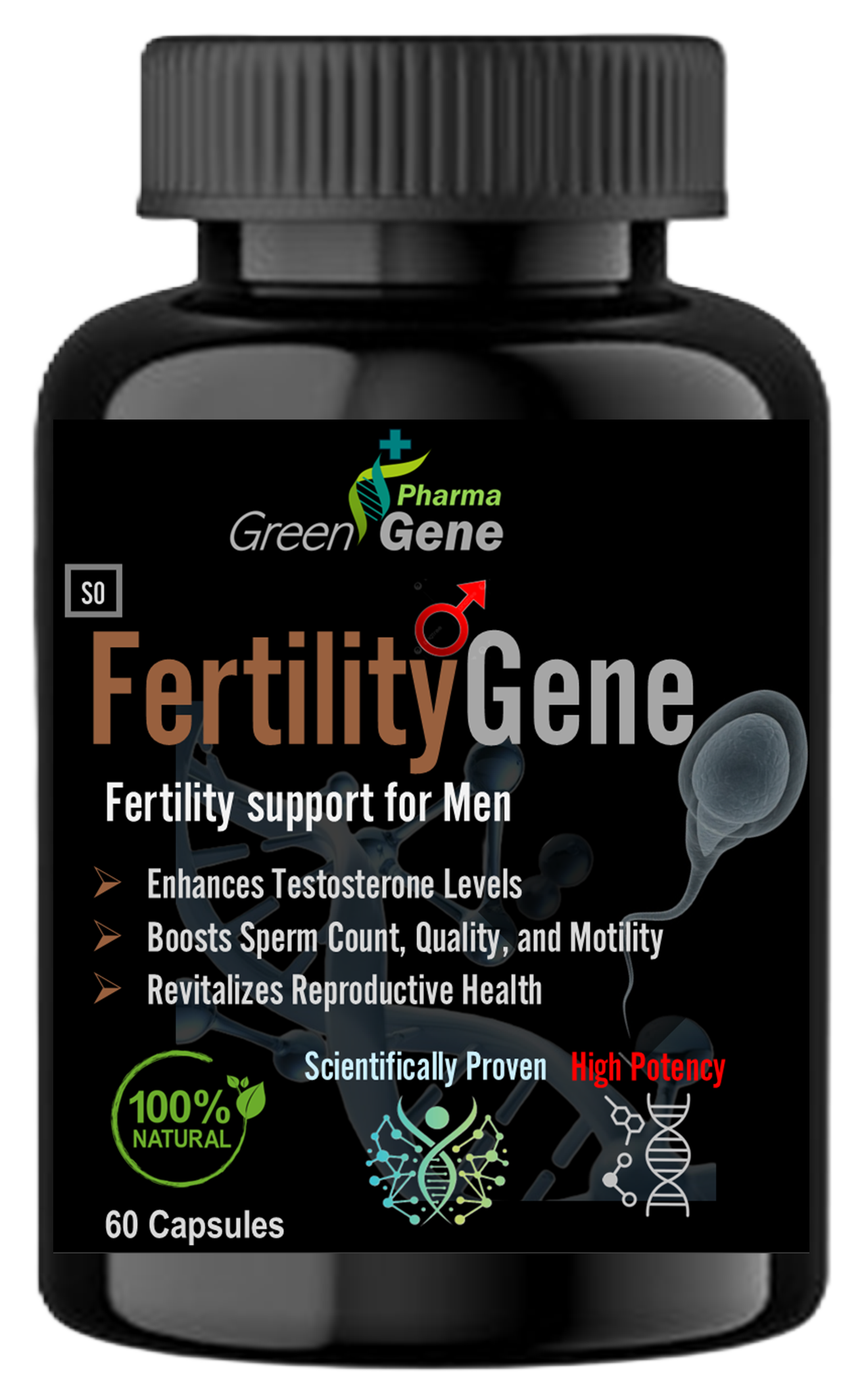 FertilityGene - 60 capsules (One Month Supply)